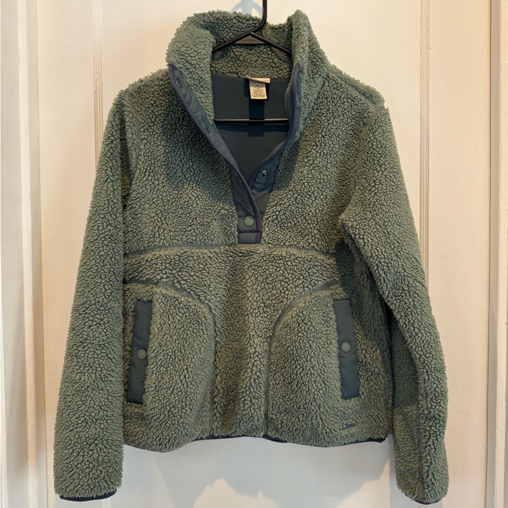 LL Bean Sherpa Fleece Women’s Size XS